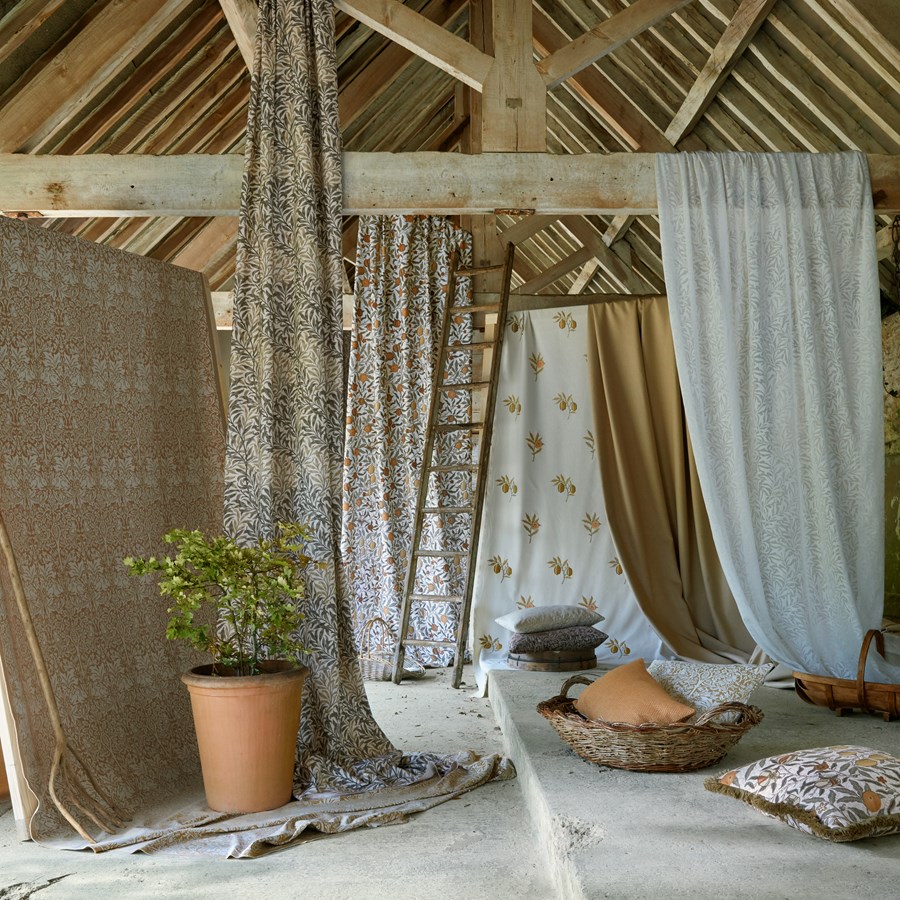 Curtain fabric selection Milners